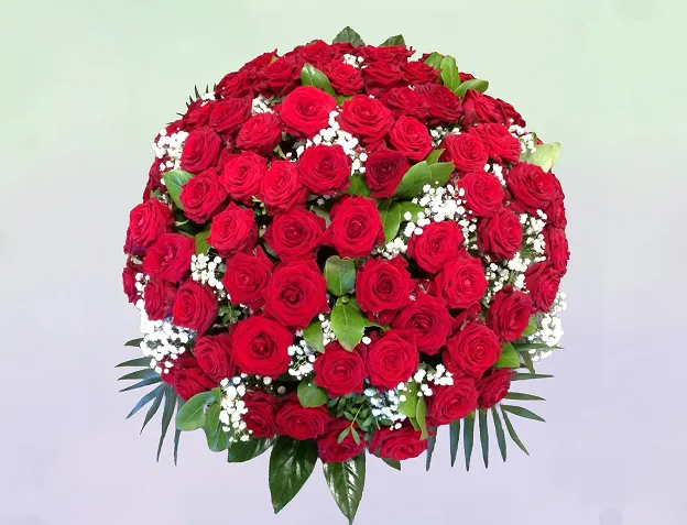 Bouquet de rose pour la St Valentin à Nîmes (30)