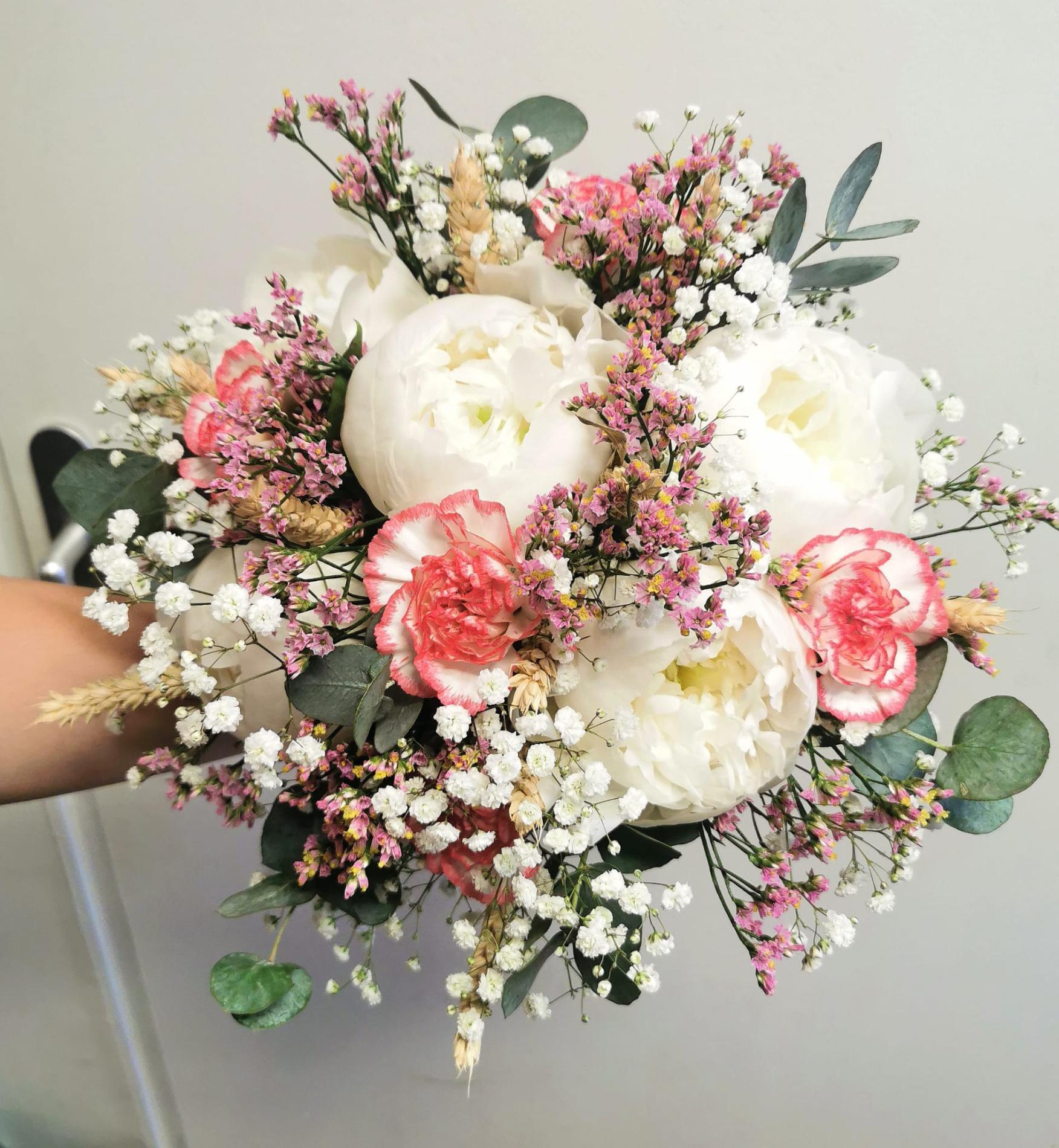 Bouquet de mariée rond